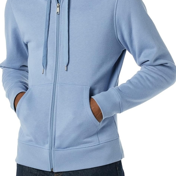 Amazon Essentials Men's Full-Zip Hooded Fleece Sweatshirt - Picture 2 of 3